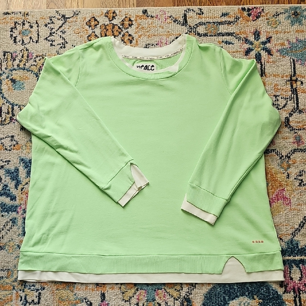 Peace Love World Pullover - Size 2x